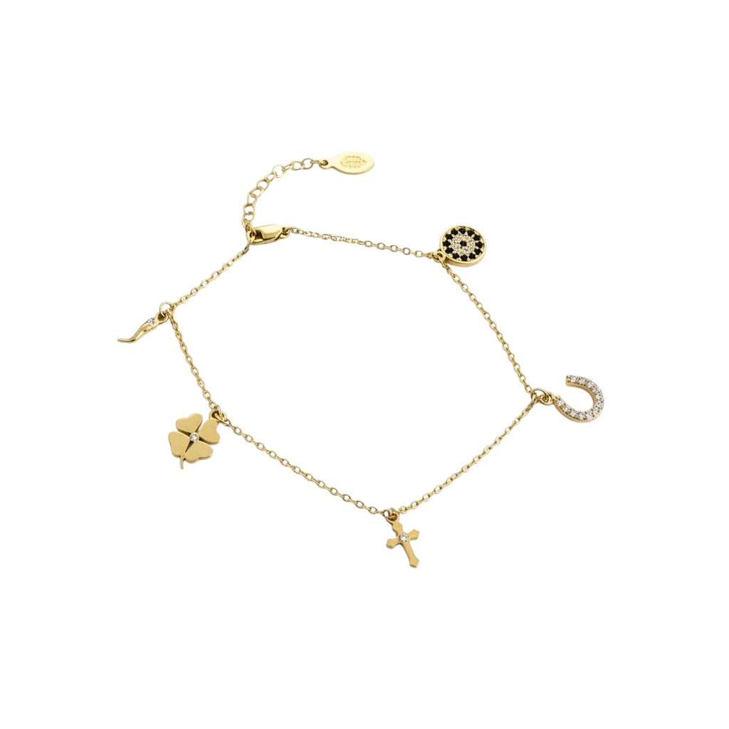 Stacked Blessings Anklet