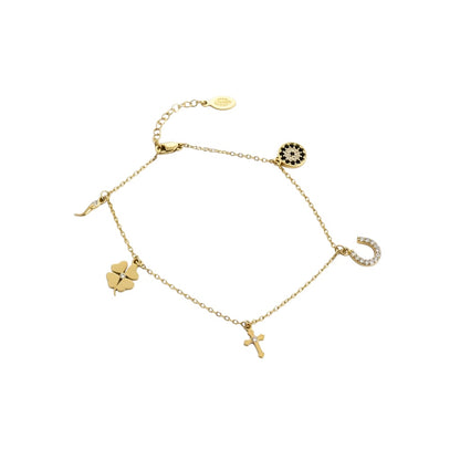 Stacked Blessings Anklet