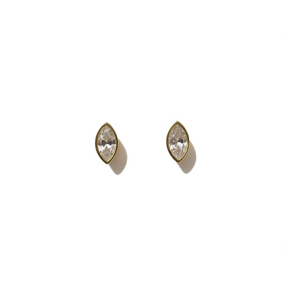 Mini Marquise Studded Earring