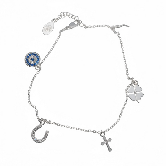 Stacked Blessings Anklet